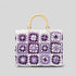Purple-crochet-tote-bag