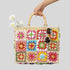 Bohemian Crochet Tote Bag
